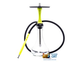 Кальян Alpha Hookah Model X Yellow Fluor (Желтый)